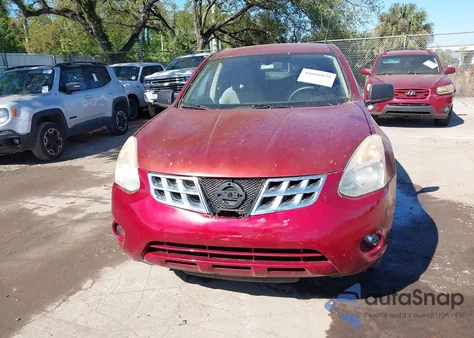 2012 Nissan Rogue S из США, поврежденный, VIN JN8AS5MT6CW295613